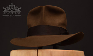 Read more about the article Streets of Cairo Fedora hat in sable
