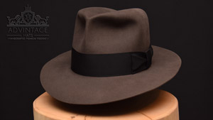 Mehr über den Artikel erfahren Clipper Fedora Hut in Smoke Grey