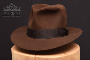 Mehr über den Artikel erfahren Brunwald Crusader Fedora Hut in True-Sable