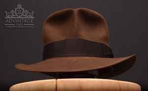 Mehr über den Artikel erfahren Kürzerer Streets of Cairo Fedora Hut in True-Sable