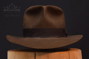 Read more about the article Crusader Fedora Hat in Sable (weathered)