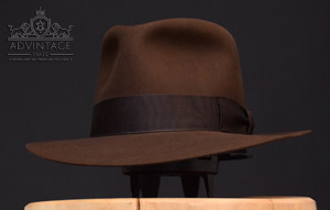 Mehr über den Artikel erfahren Temple Fedora Hut in True-Sable