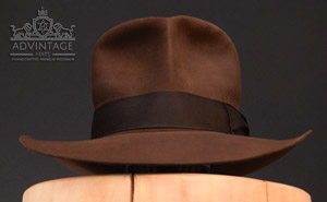 Read more about the article SoC Fedora with slightly wider brim in True-Sable