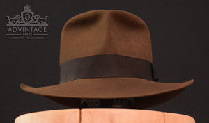 Mehr über den Artikel erfahren Raider Fedora Hut in sable ohne Turn