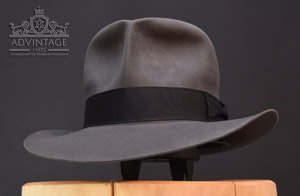 Read more about the article Streets of Cairo Fedora hat in “Slate”