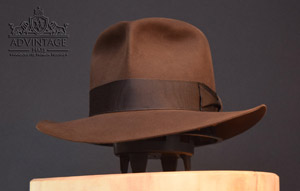 Mehr über den Artikel erfahren Raiders Fedora Hut in der Farbe True-Sable ohne Raiders-Turn