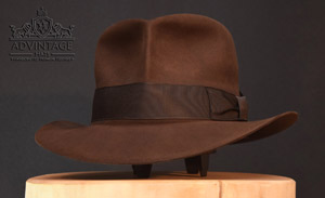 Read more about the article Shortened, decent Streets of Cairo Fedora hat in True-Sable