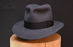 Mehr über den Artikel erfahren Kingdom Fedora Hut in Steel Grey
