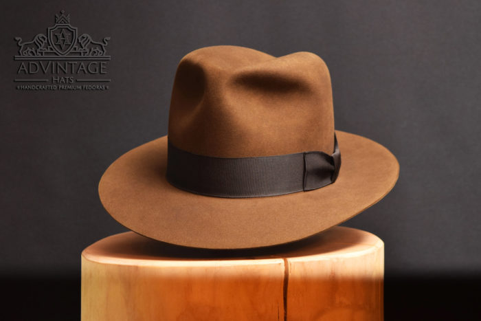 Temple Fedora hat hut indiana jones indy raiders-sable advintage