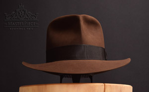 Mehr über den Artikel erfahren MasterPiece Raider Fedora Hut in True-Sable