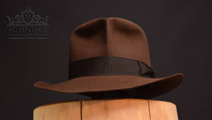 Read more about the article adVintage MasterPiece Raider Fedora hat in True-Sable