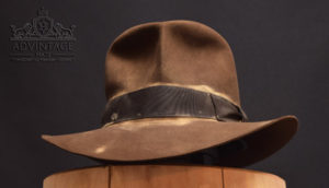 Mehr über den Artikel erfahren adVintage MasterPiece Streets of Cairo Fedora Hut – Hero Version – in Sable