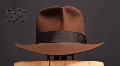 Read more about the article adVintage MasterPiece Raider Fedora hat in True-Sable