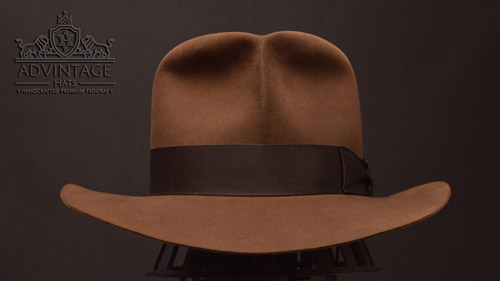 Read more about the article Raider Fedora hat in Sable with Raiders-Turn