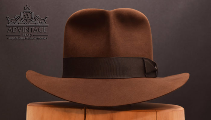 Raider Fedora adVintage Indiana Jones hat true sable without Raiders-Turn
