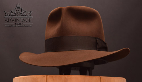 Mehr über den Artikel erfahren Raider Fedora Hut ohne Turn in True-Sable