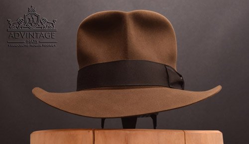 Mehr über den Artikel erfahren Dezenter MasterPiece Streets of Cairo Fedora Hut in Sable