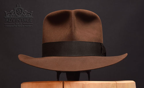 Mehr über den Artikel erfahren Raider Fedora Hut ohne Raiders-Turn in True-Sable
