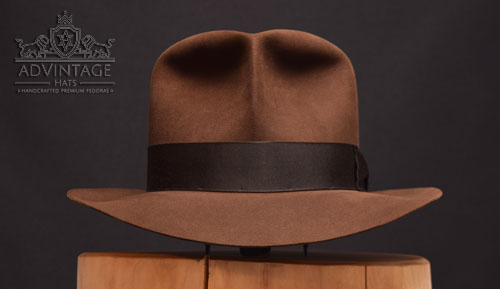 Mehr über den Artikel erfahren Raider Fedora Hut ohne Turn in True-Sable