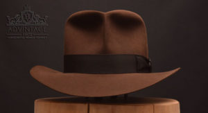 Mehr über den Artikel erfahren adVintage MasterPiece Raider Fedora Hut (Ravenbar Szene) in True-Sable