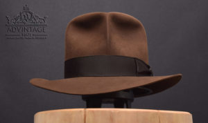 Mehr über den Artikel erfahren Raiders Fedora Hut mit Turn in True-Sable
