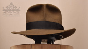 Mehr über den Artikel erfahren Raider Fedora Hut mit Turn in Bright-Sable