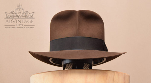 Mehr über den Artikel erfahren Raider Fedora Hut ohne Turn in True-Sable