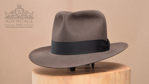 Mehr über den Artikel erfahren Kingdom Fedora Hut in Smoke-Grey
