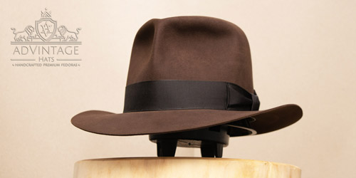 Mehr über den Artikel erfahren MasterPiece Raider Fedora Hut ohne Turn in True-Sable