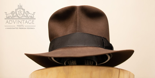 Mehr über den Artikel erfahren Hero Streets of Cairo Fedora Hat ohne Staub in True-Sable