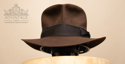 Mehr über den Artikel erfahren Dezenter Streets of Cairo Fedora Hut in True-Sabl