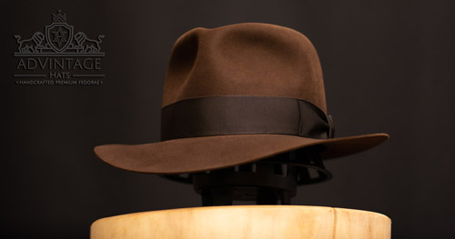 Mehr über den Artikel erfahren Temple Fedora Hut in True-Sable