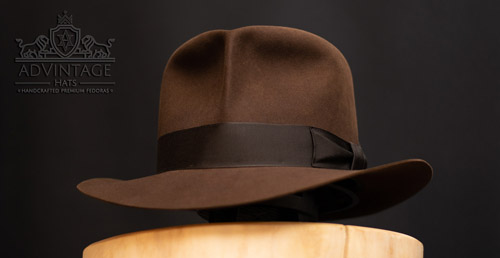 Read more about the article Raider Fedora Hat with Turn in True-Sable