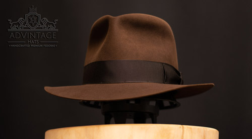 Mehr über den Artikel erfahren adVintage MasterPiece Crusader Fedora Hut in True-Sable