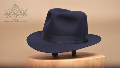 Read more about the article Custom MasterPiece Fedora Hat in Dark-Royal