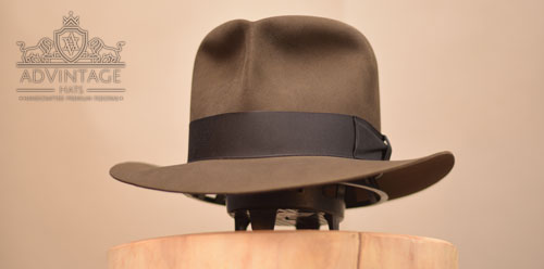 Mehr über den Artikel erfahren Raider Fedora Hut ohne Turn in Sable