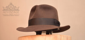 Read more about the article Legend Temple Fedora hat in True-Sable