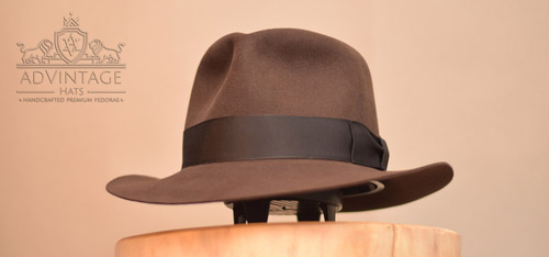 Read more about the article Legend Temple Fedora hat in True-Sable
