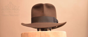 Mehr über den Artikel erfahren Raider Fedora Hut mit Turn in True-Sable