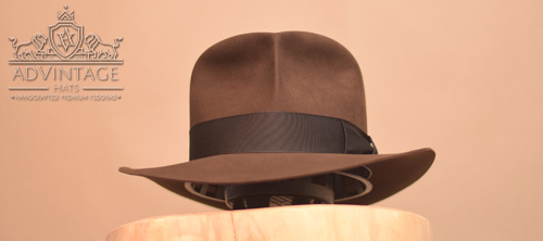Read more about the article Raider Fedora Hat with Turn in True-Sable