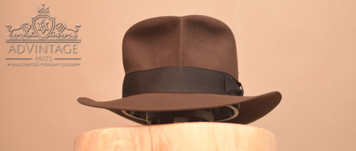 Mehr über den Artikel erfahren Dezenter MasterPiece Streets of Cairo Fedora Hut in True-Sable