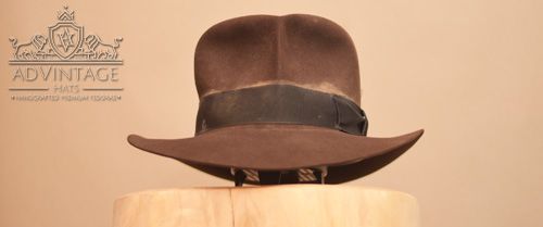 Mehr über den Artikel erfahren Legend Hero SoC Fedora Hut in True-Sable (verwittert)