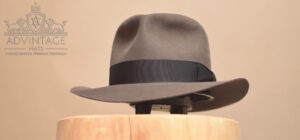 Read more about the article Custom Travel Fedora Hat in Smoke Grey
