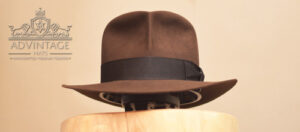 Mehr über den Artikel erfahren MasterPiece Raider Fedora Hut mit Turn in True-Sable