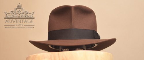Read more about the article Raider Fedora Hat without Turn in Sable 23