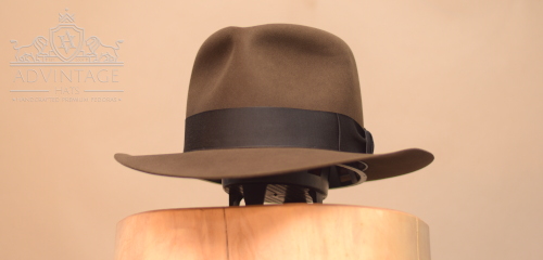 Read more about the article MasterPiece Temple Fedora Hat in Sable