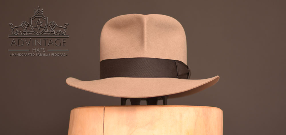 Mehr über den Artikel erfahren Raider Fedora Hut mit Turn in Natur